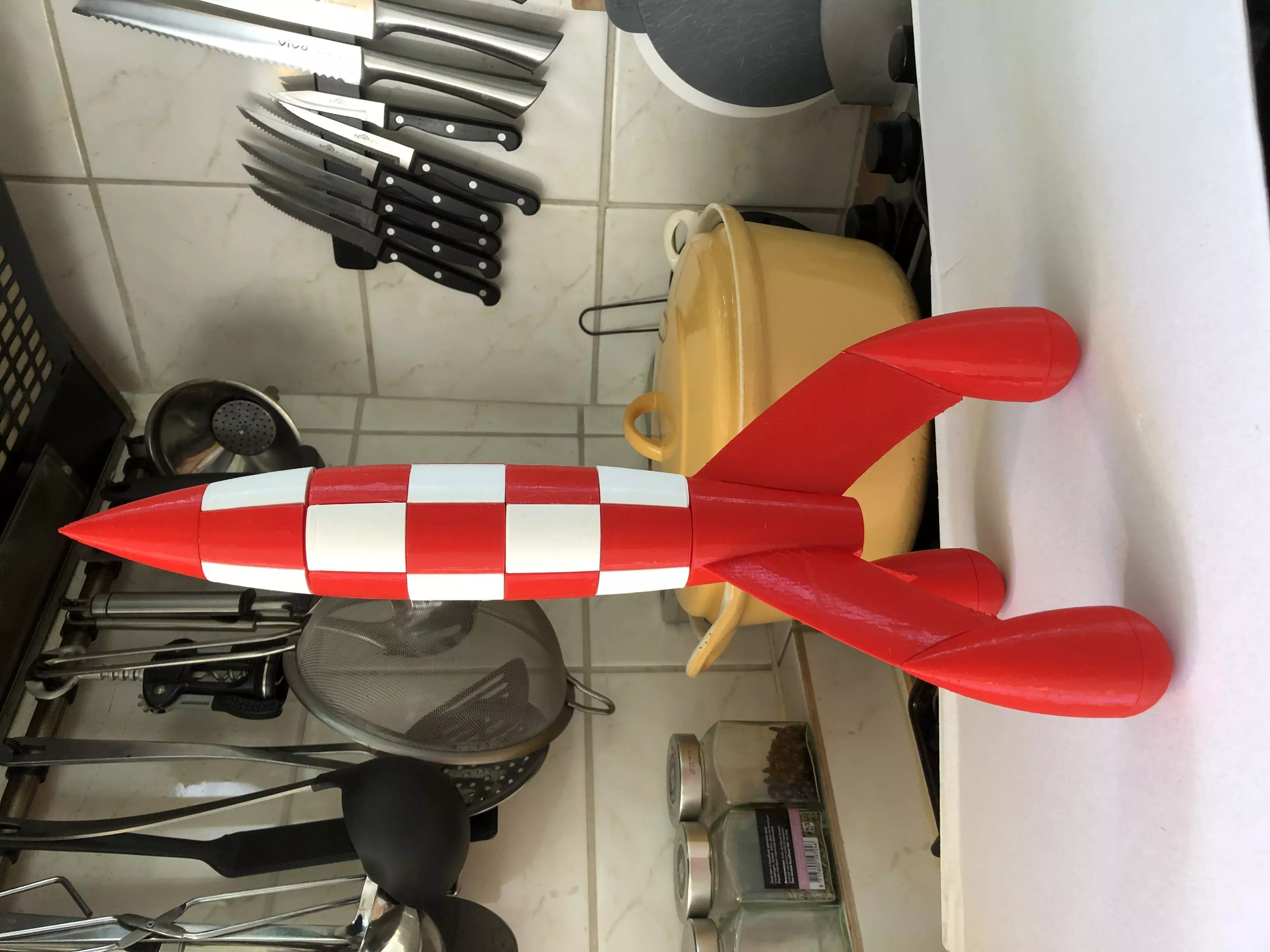 Pepper Mill Rocket 3D print model