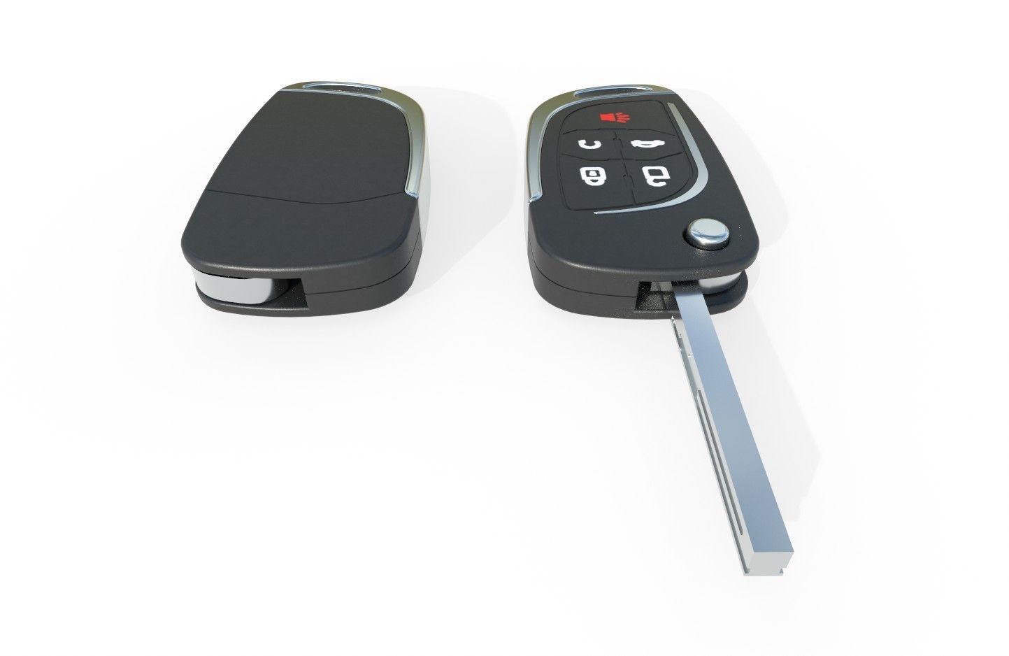 Car key Model 4 Low-poly 3D model_22