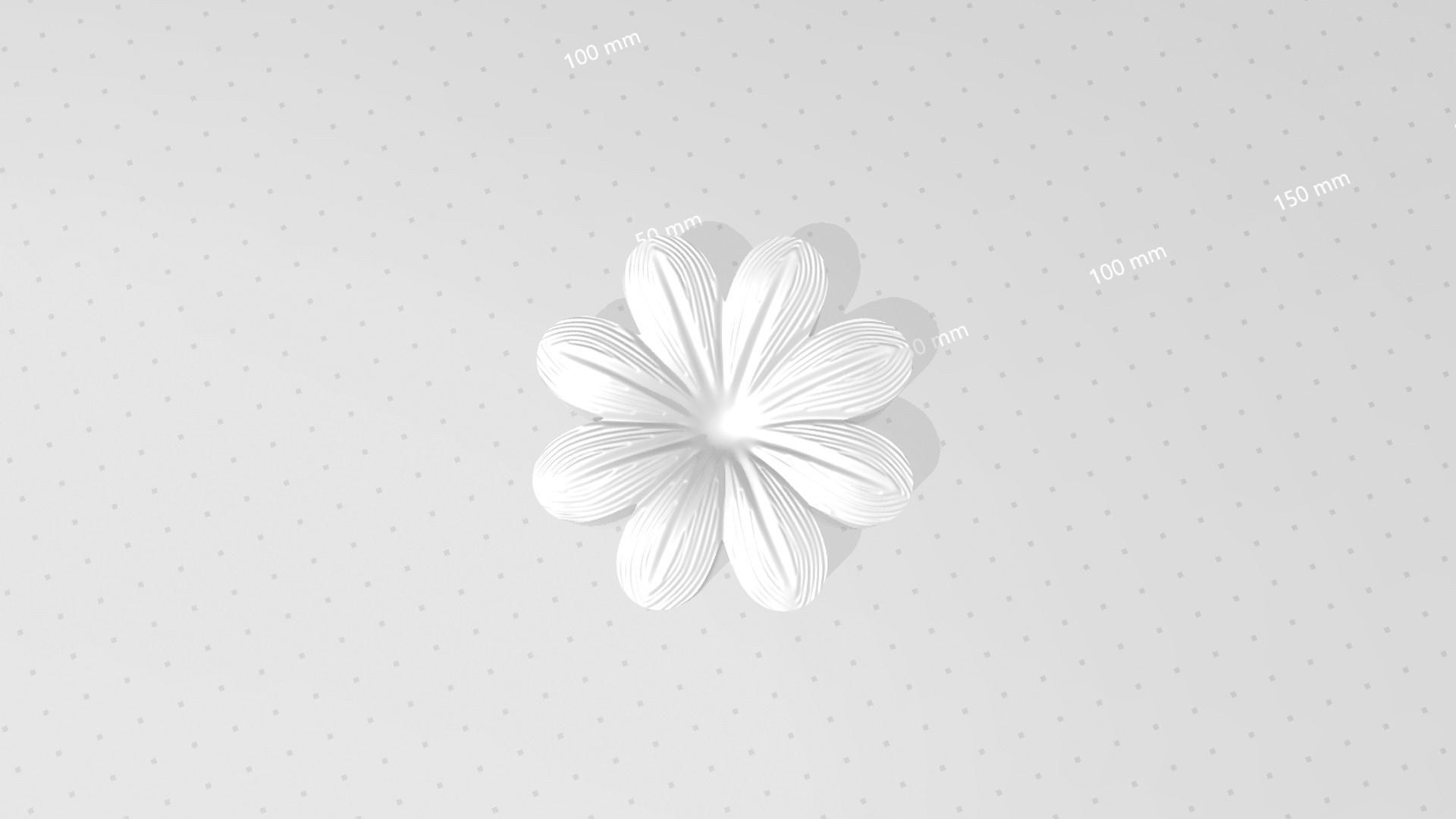 Victory Daisy - Molding Arrangement EVA Foam Craft 3D print model_11