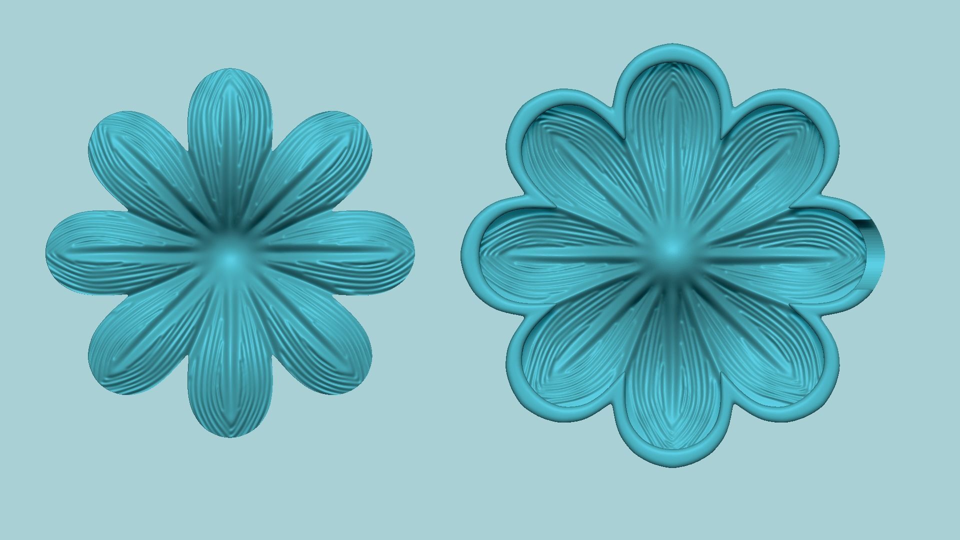 Victory Daisy - Molding Arrangement EVA Foam Craft 3D print model_1