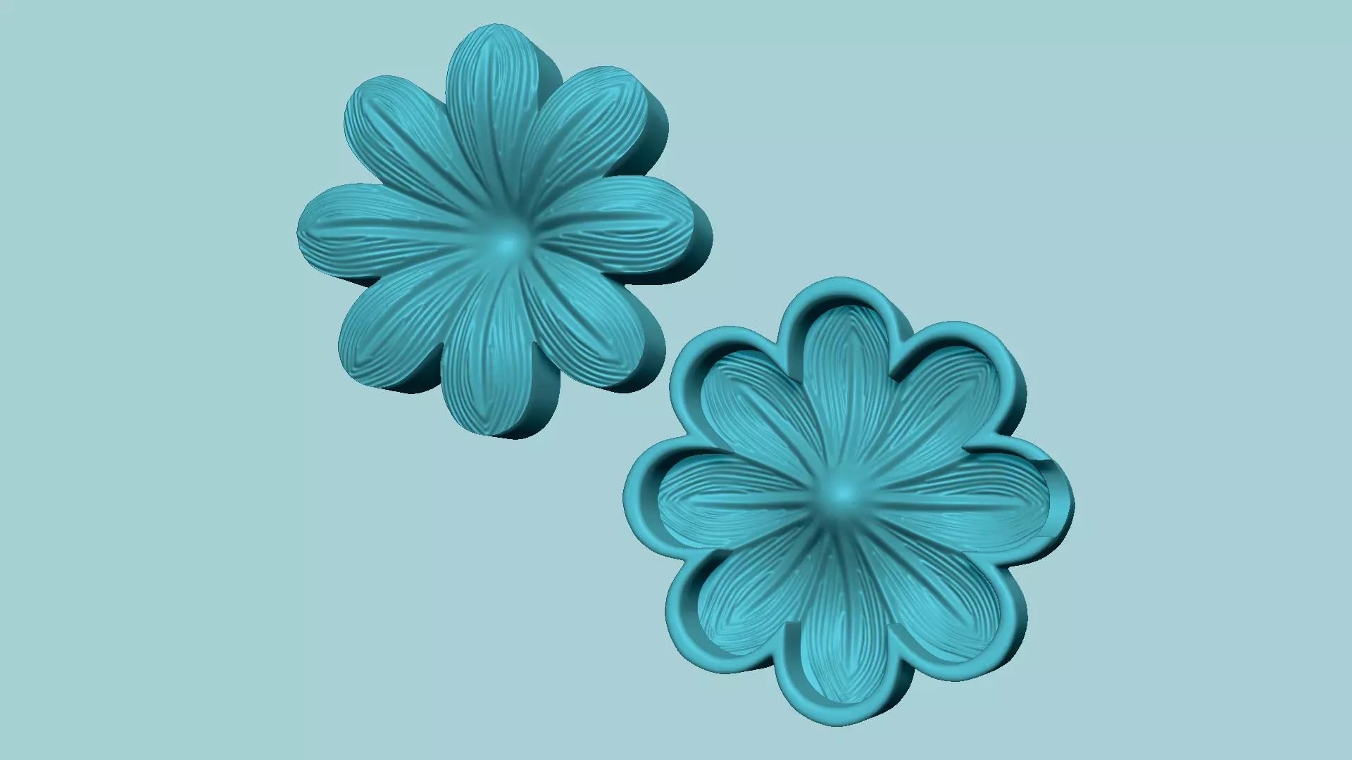 Victory Daisy - Molding Arrangement EVA Foam Craft 3D print model_0