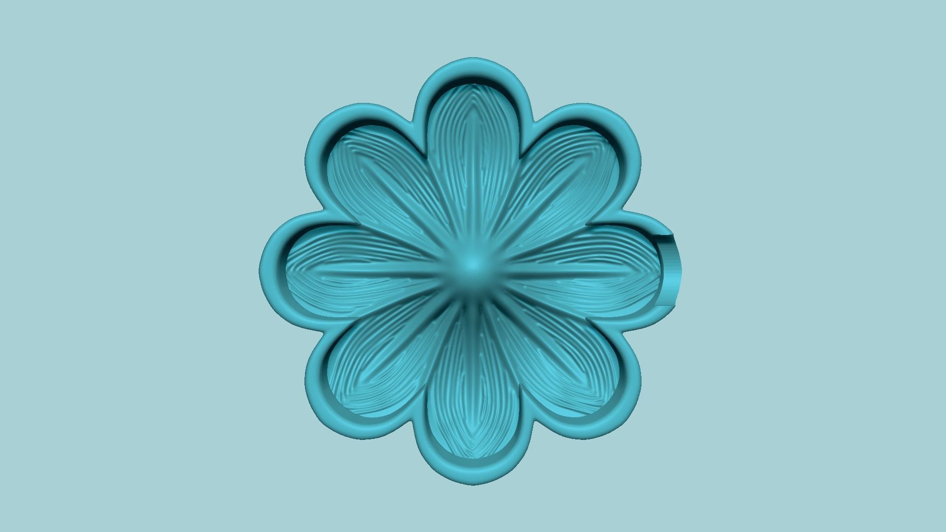 Victory Daisy - Molding Arrangement EVA Foam Craft 3D print model_7