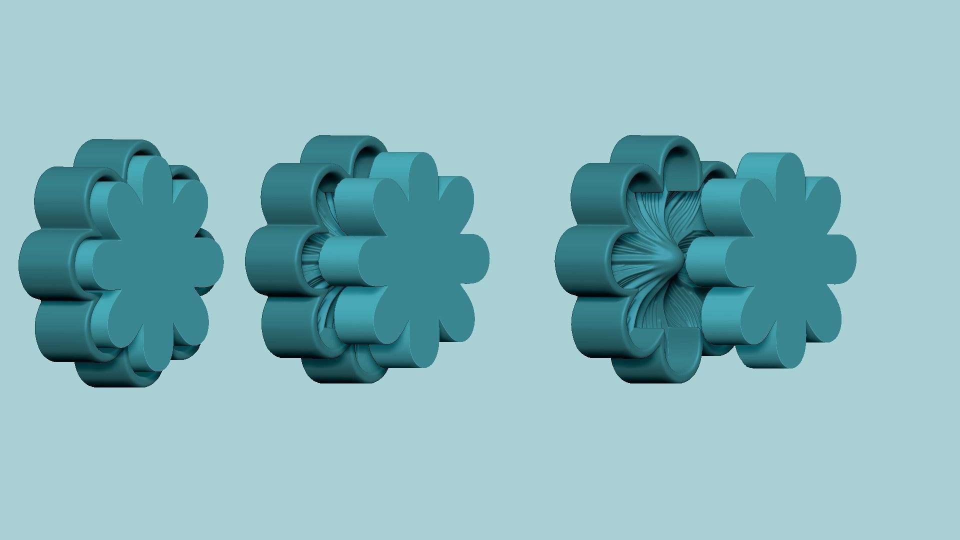 Victory Daisy - Molding Arrangement EVA Foam Craft 3D print model_10