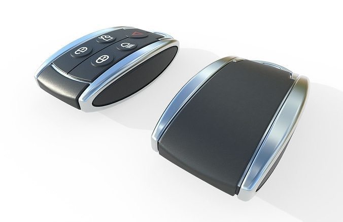 Car key Model 5 Low-poly 3D model 4