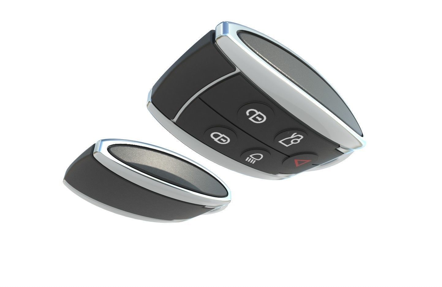 Car key Model 5 Low-poly 3D model_12