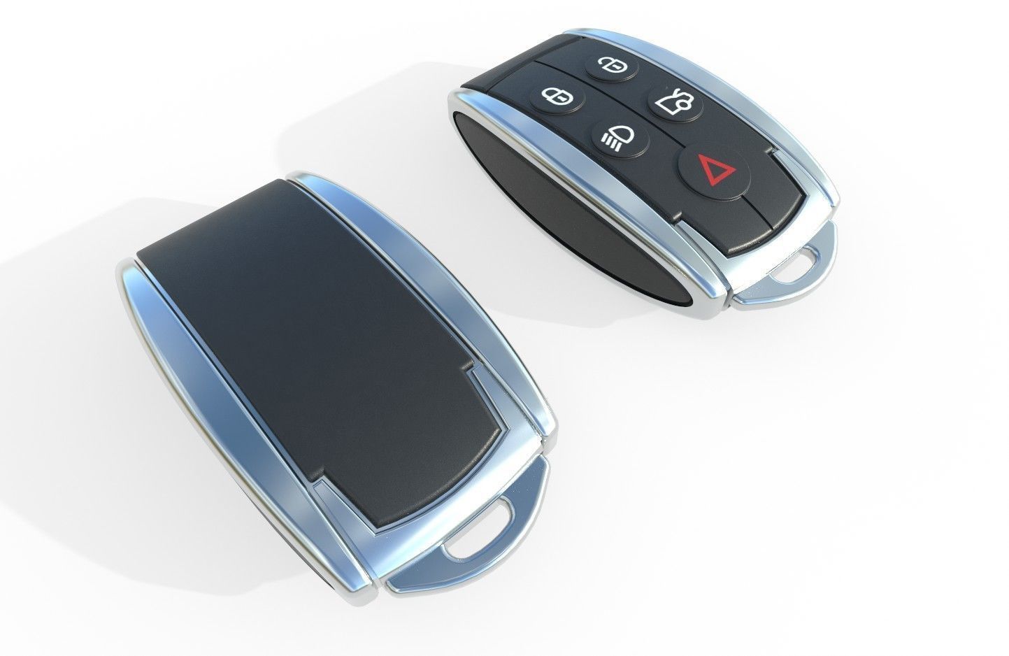 Car key Model 5 Low-poly 3D model_8