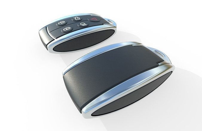 Car key Model 5 Low-poly 3D model 6