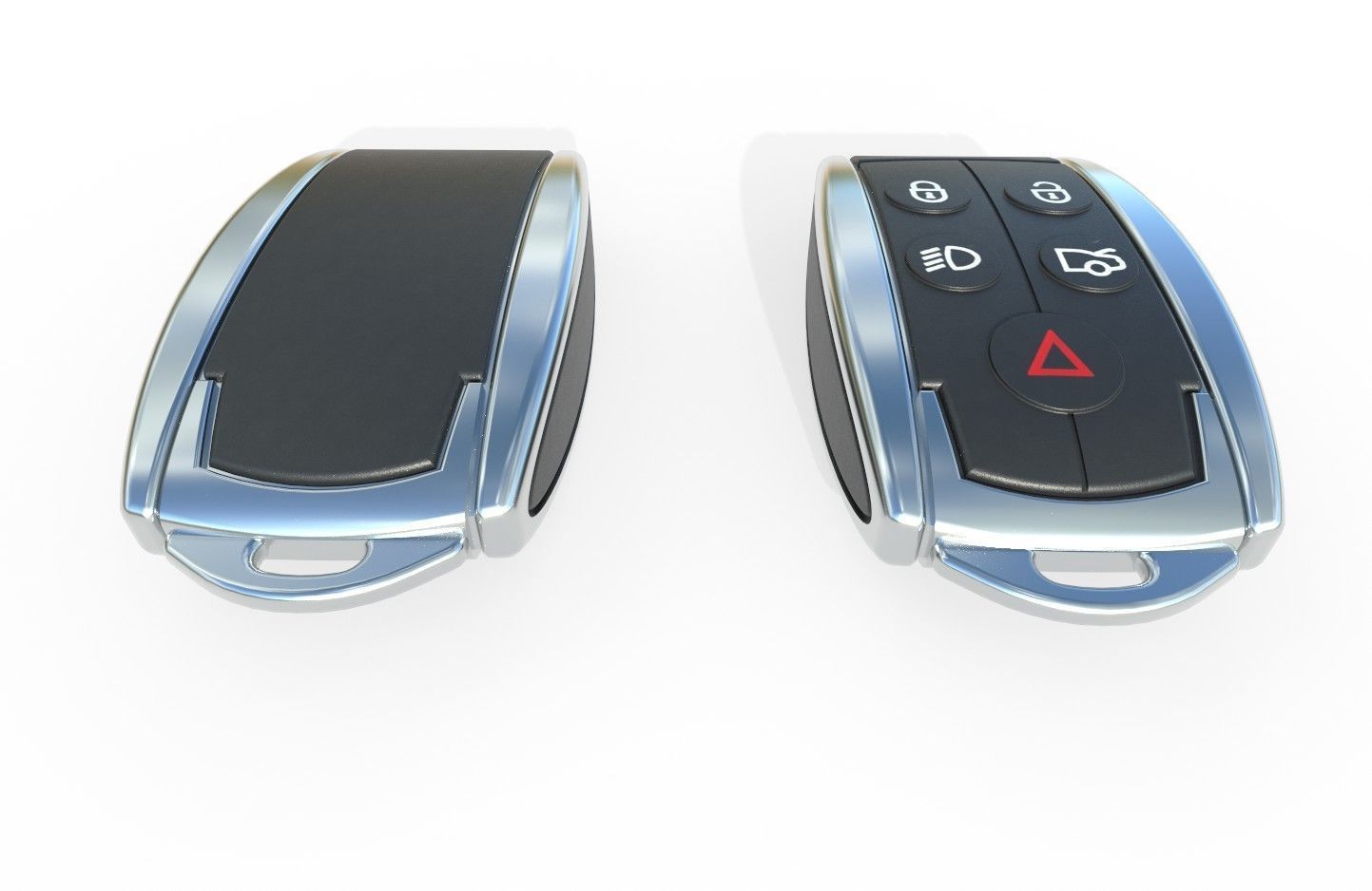 Car key Model 5 Low-poly 3D model_10