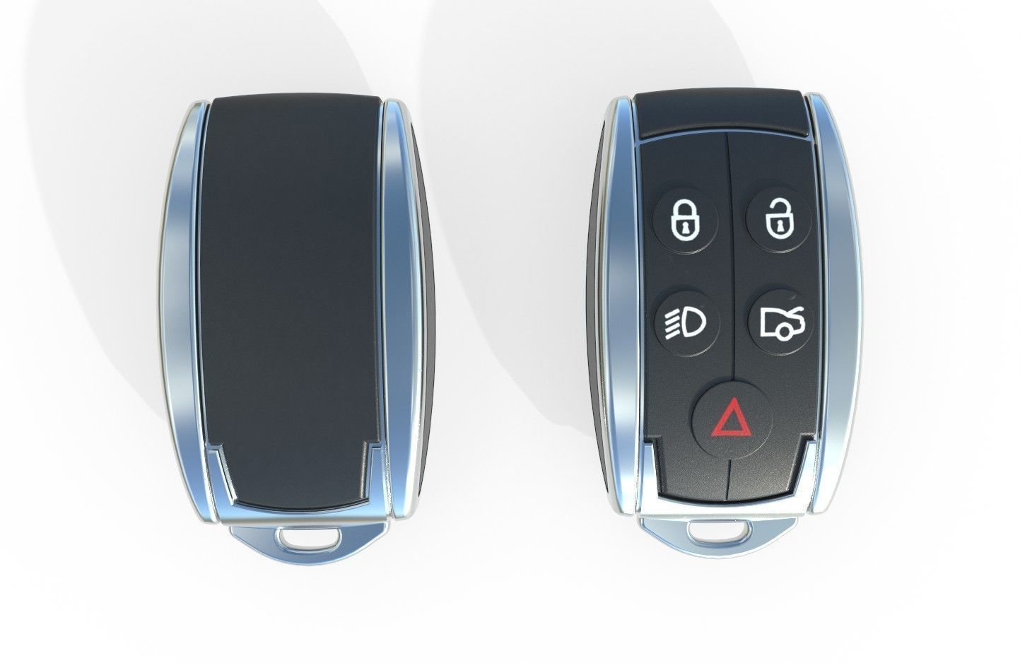 Car key Model 5 Low-poly 3D model_9