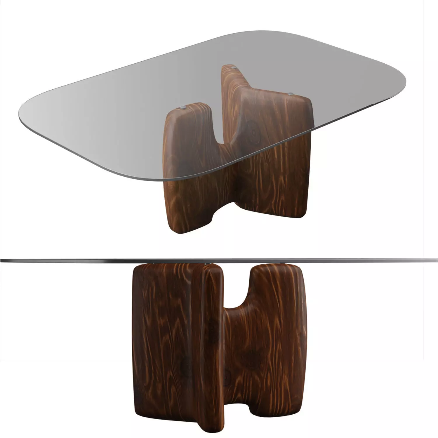 roche-bobois RIO IPANEMA DINING TABLE  HQ 3dmodel 3D model_0