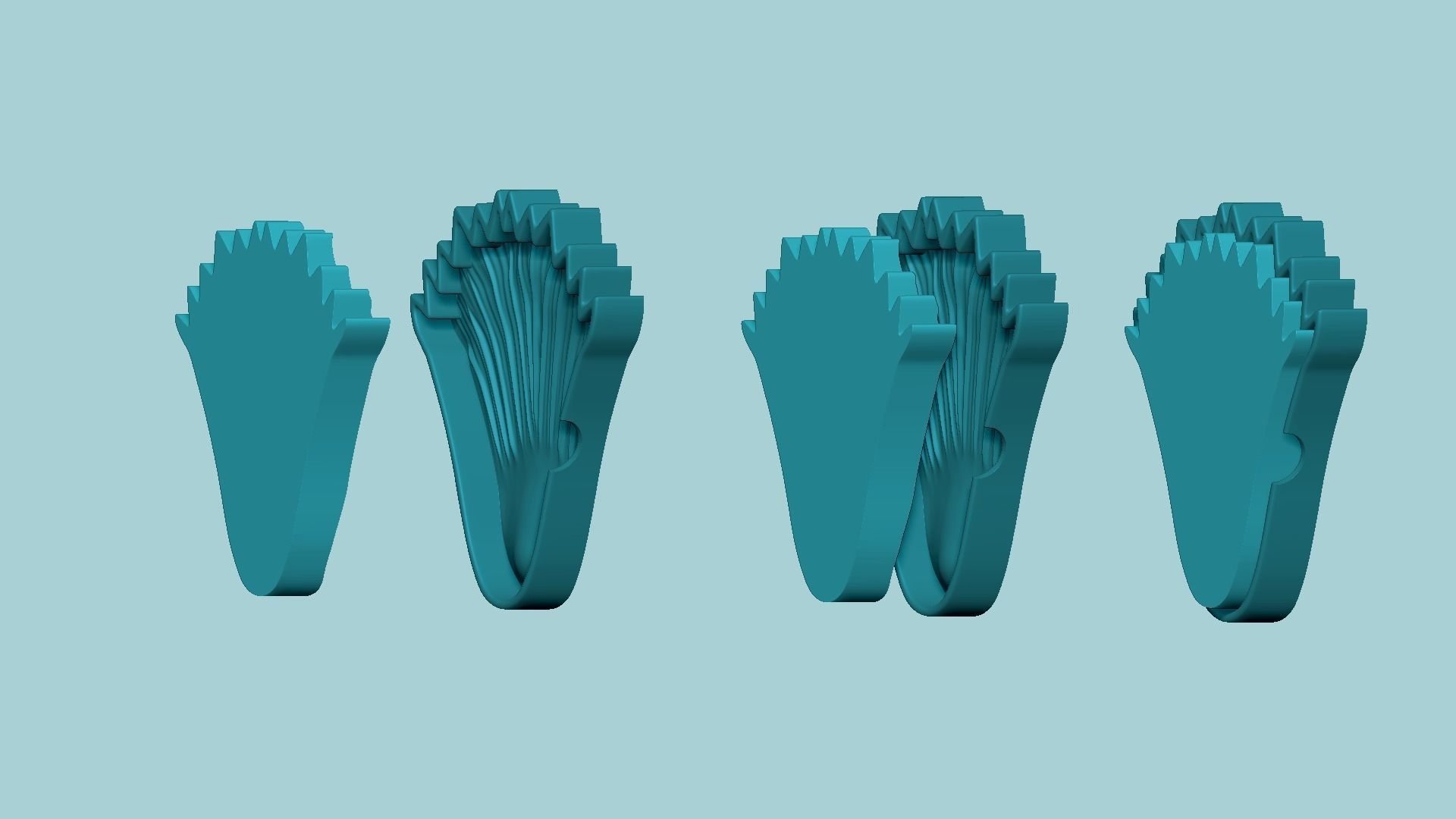 Corpse Flower - Molding Arrangement EVA Foam Craft 3D print model_11