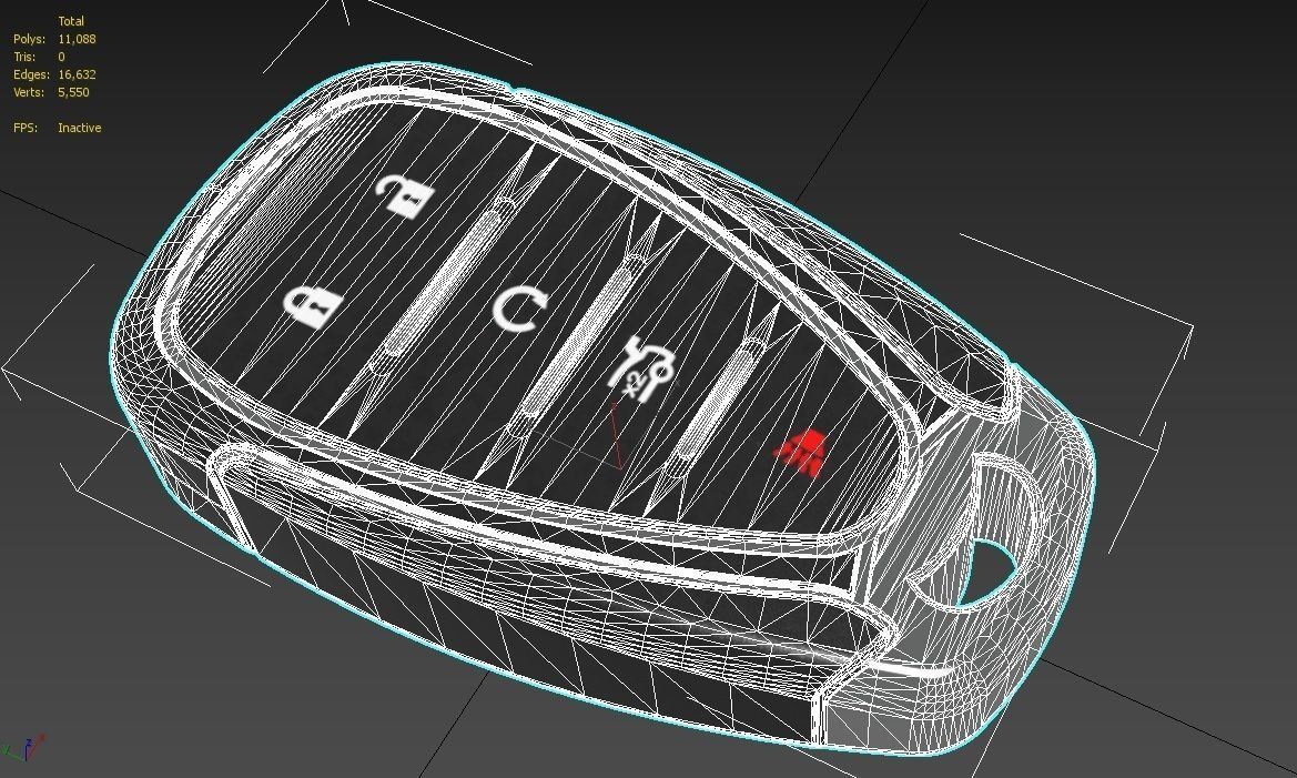Car key Model 7 3D model_11