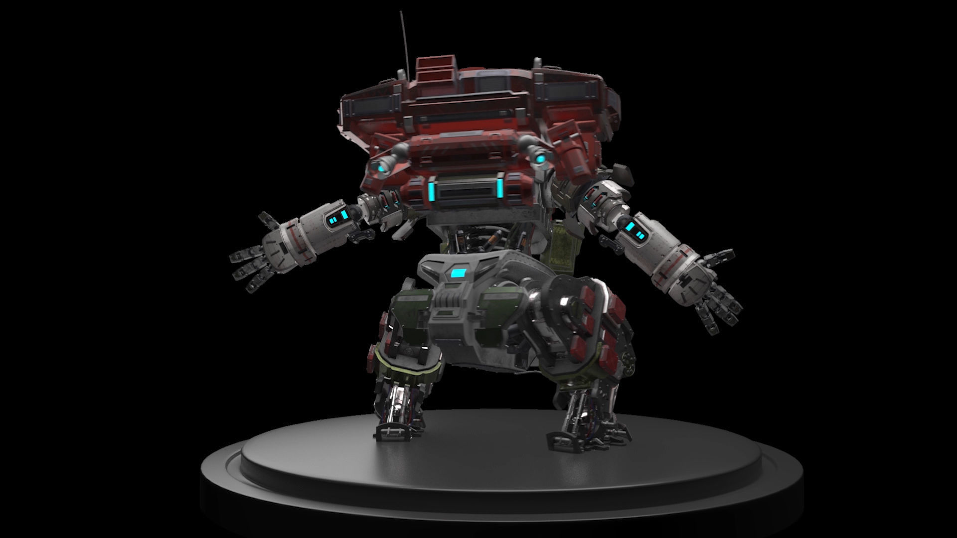 Robot 3D model_4