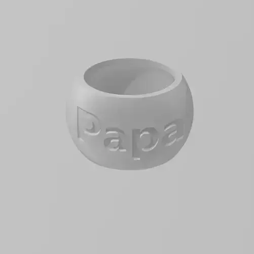 Napkin Ring Papa