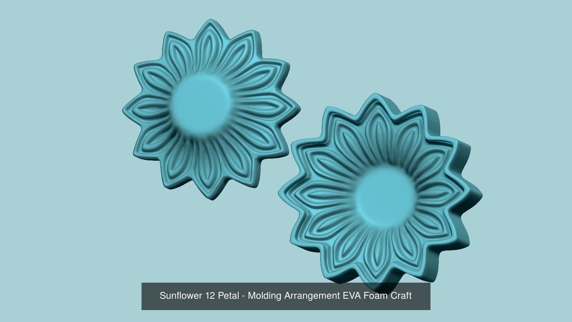 83 EVA Moldings - Molding Arrangement EVA Foam Craft 3D Model Collection_48