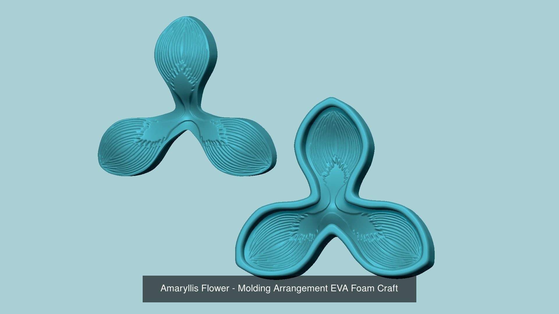 83 EVA Moldings - Molding Arrangement EVA Foam Craft 3D Model Collection_60