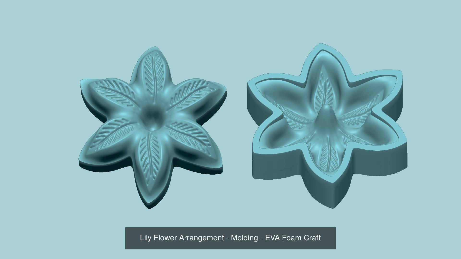 83 EVA Moldings - Molding Arrangement EVA Foam Craft 3D Model Collection_6