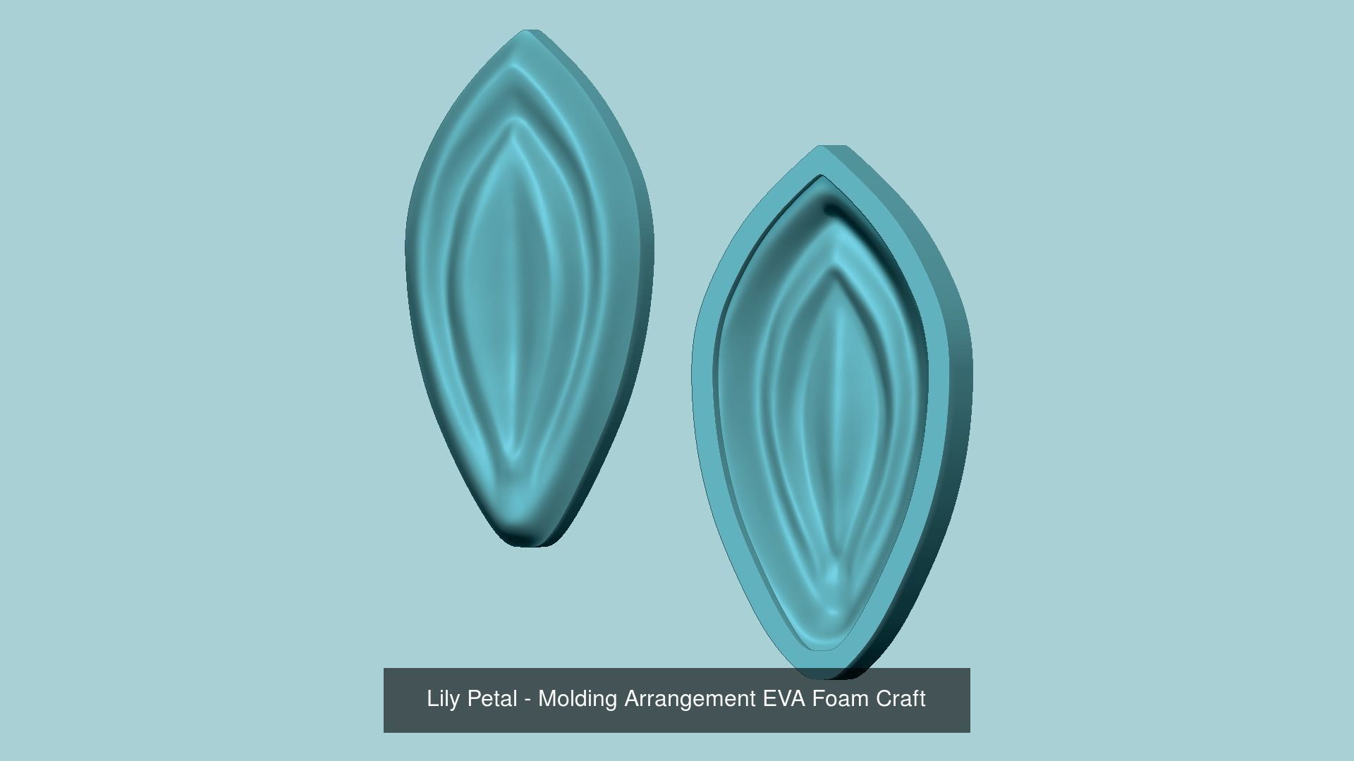 83 EVA Moldings - Molding Arrangement EVA Foam Craft 3D Model Collection_29