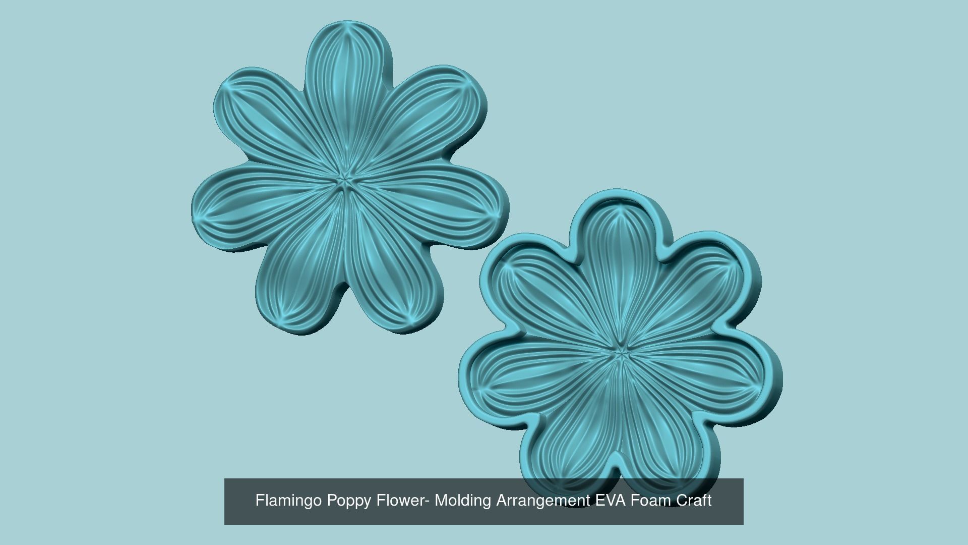 83 EVA Moldings - Molding Arrangement EVA Foam Craft 3D Model Collection_47