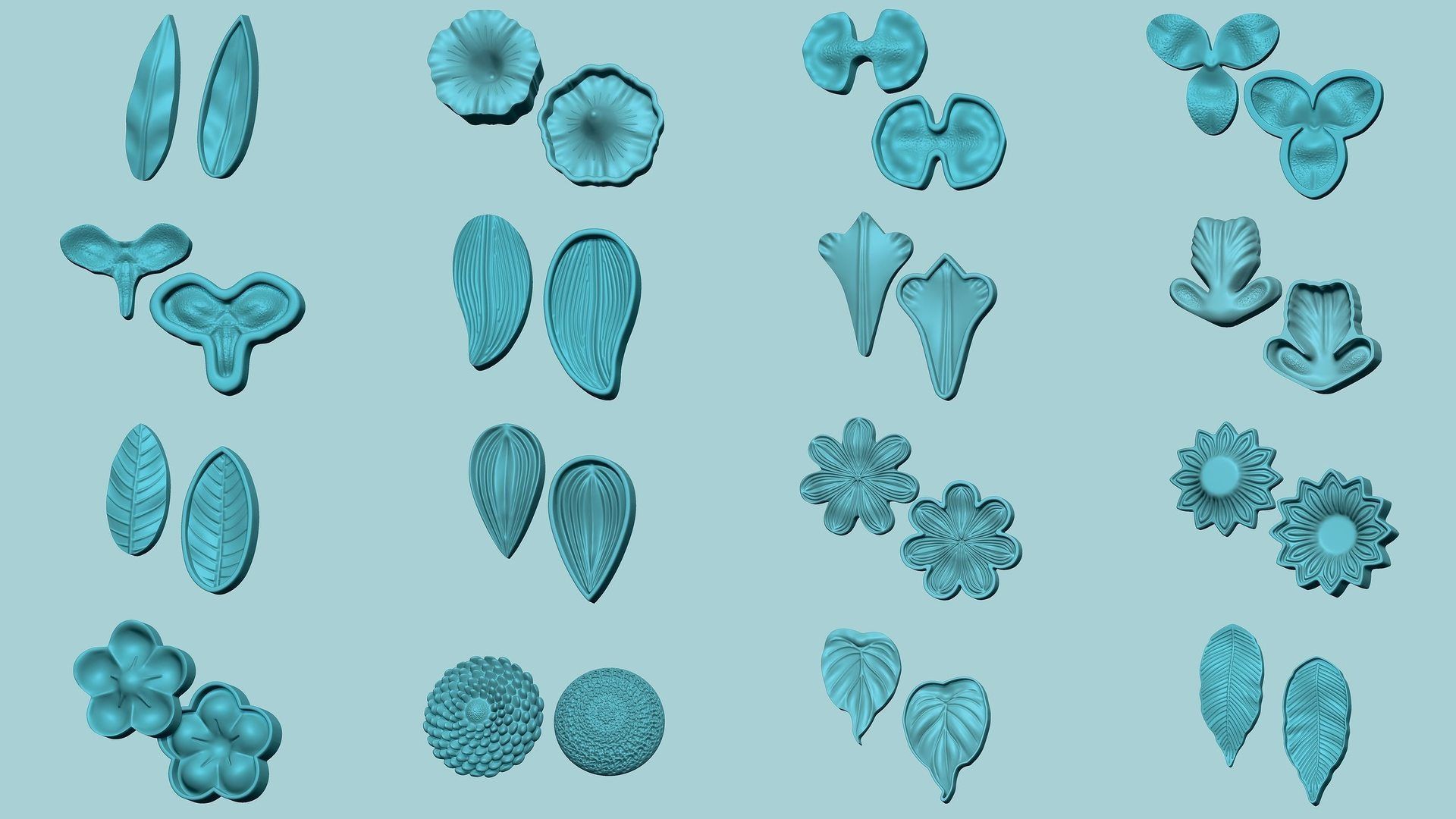 83 EVA Moldings - Molding Arrangement EVA Foam Craft 3D Model Collection_1