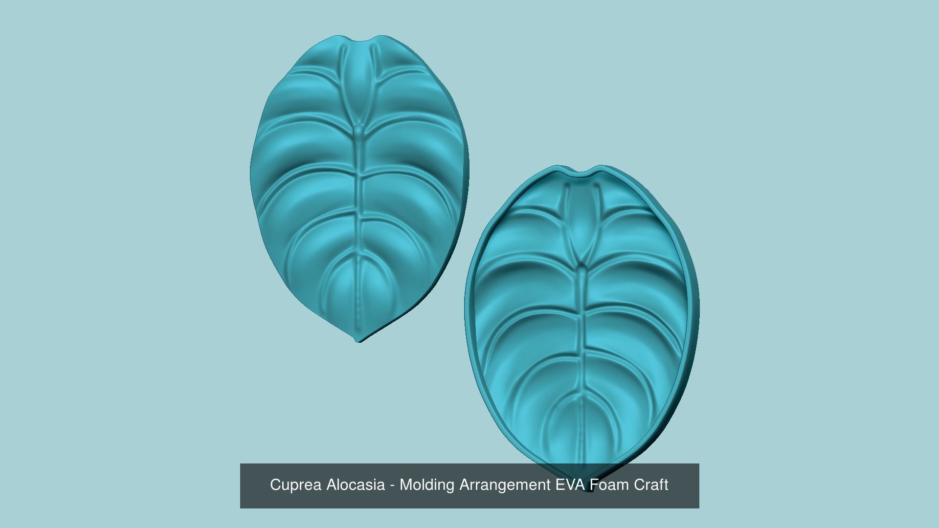 83 EVA Moldings - Molding Arrangement EVA Foam Craft 3D Model Collection_68