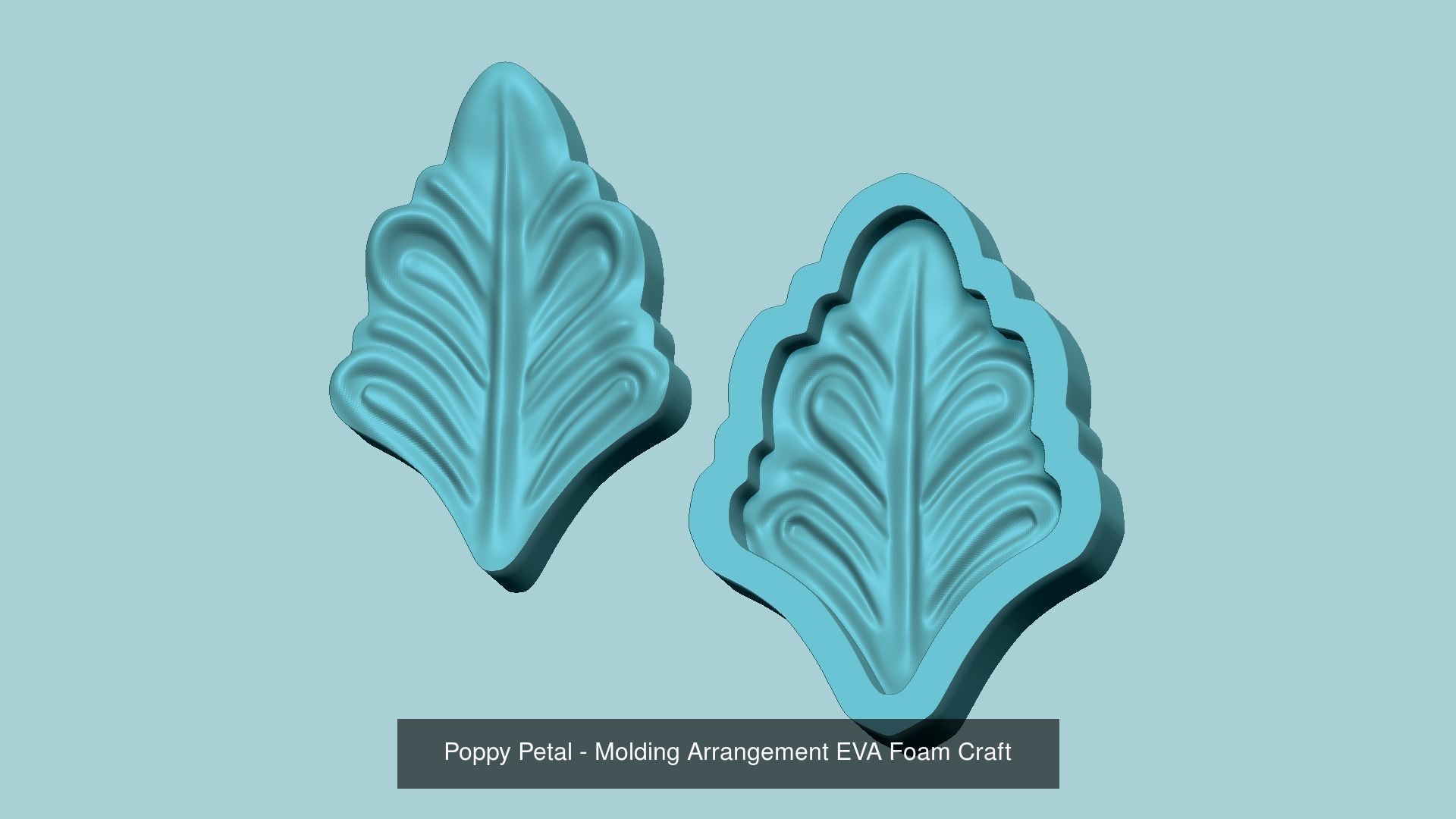 83 EVA Moldings - Molding Arrangement EVA Foam Craft 3D Model Collection_19