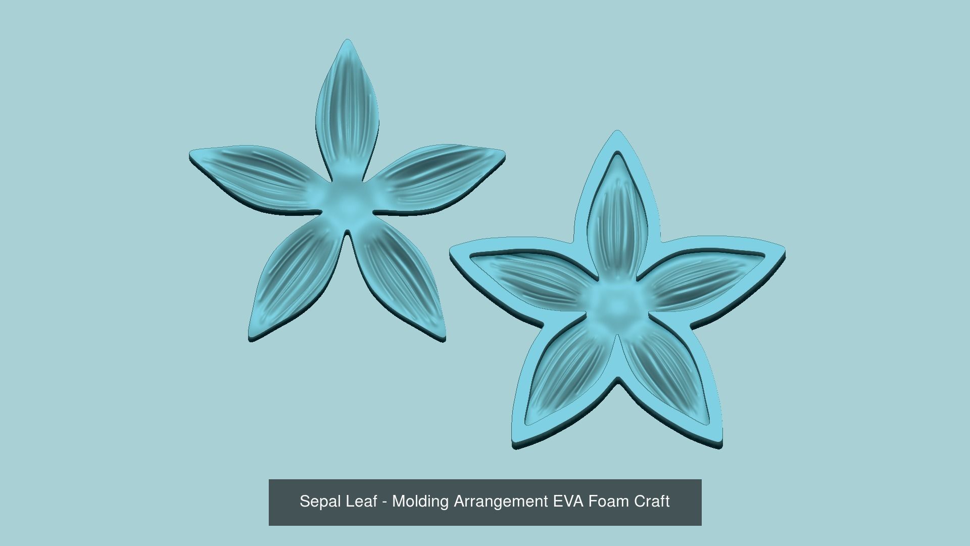 83 EVA Moldings - Molding Arrangement EVA Foam Craft 3D Model Collection_18