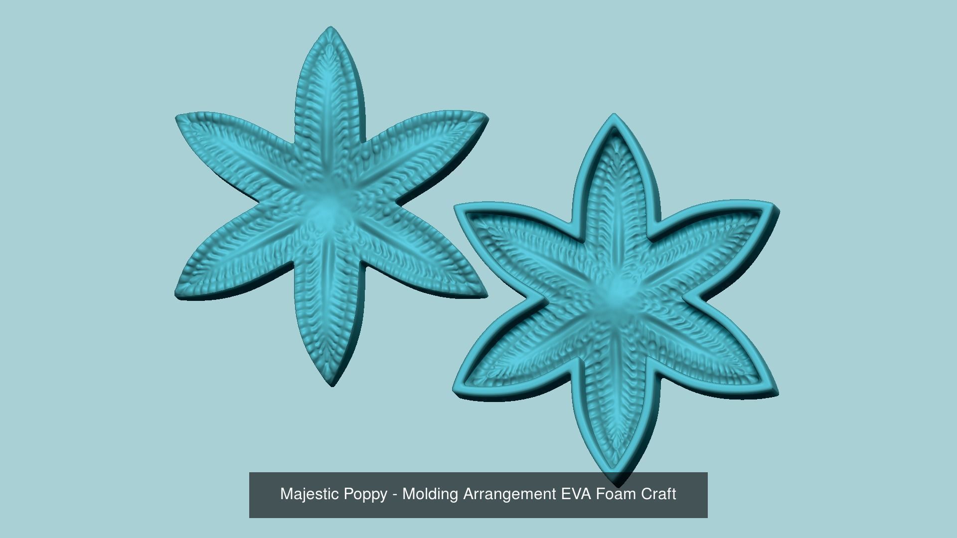 83 EVA Moldings - Molding Arrangement EVA Foam Craft 3D Model Collection_53