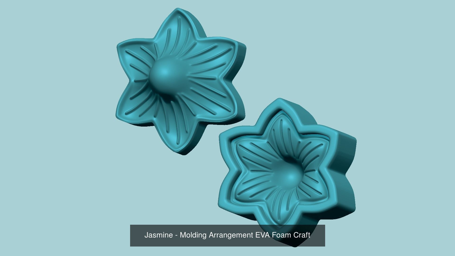 83 EVA Moldings - Molding Arrangement EVA Foam Craft 3D Model Collection_65