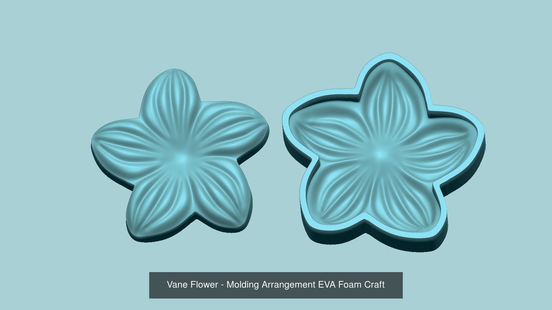 83 EVA Moldings - Molding Arrangement EVA Foam Craft 3D Model Collection_16