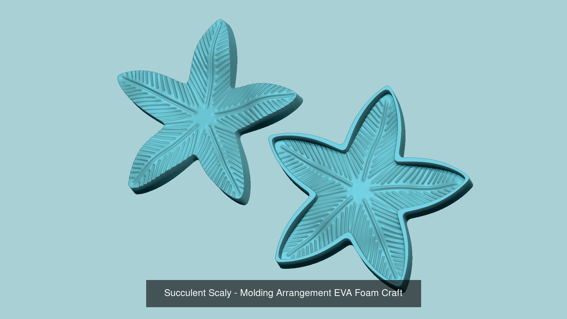 83 EVA Moldings - Molding Arrangement EVA Foam Craft 3D Model Collection_14