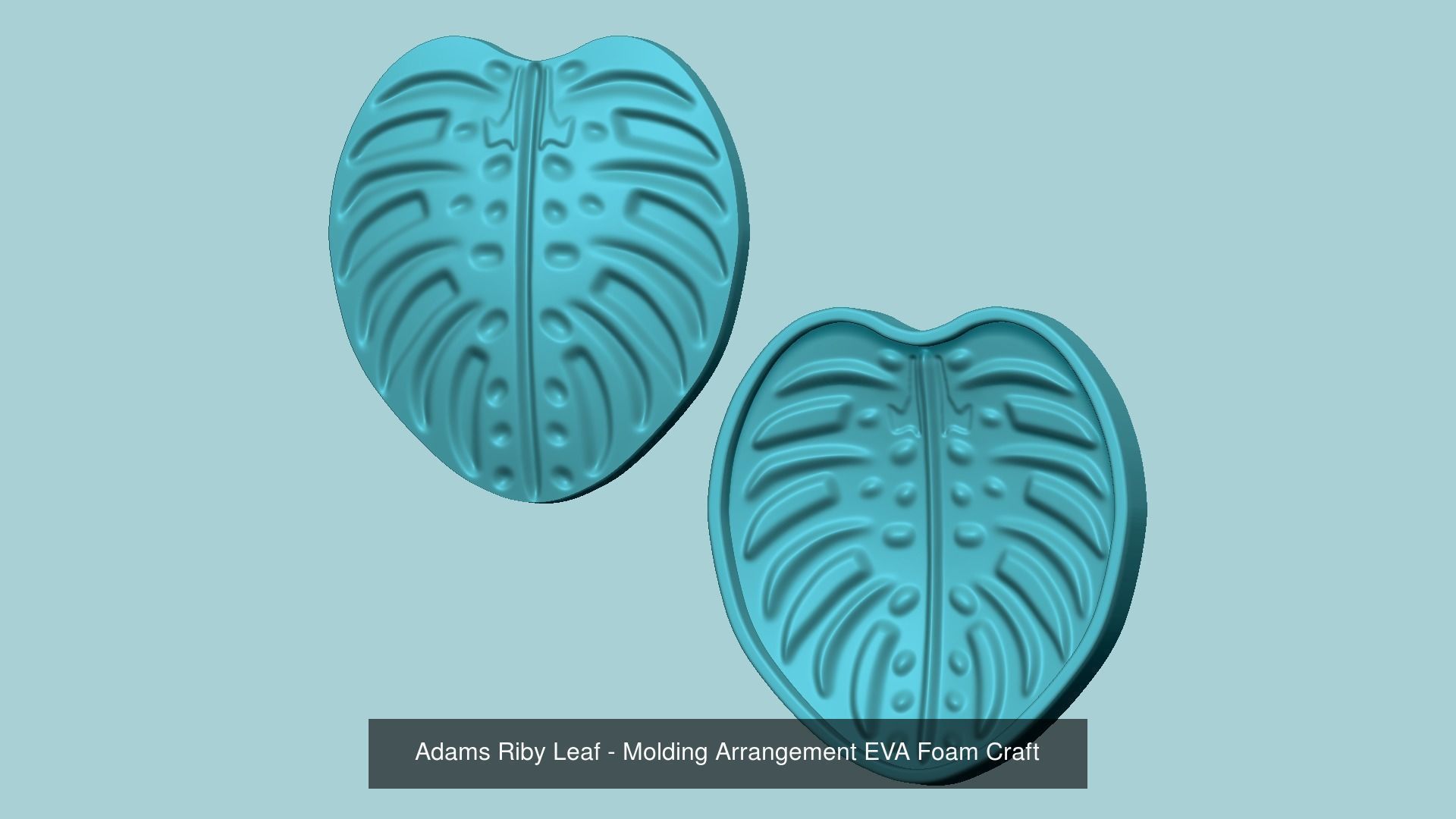 83 EVA Moldings - Molding Arrangement EVA Foam Craft 3D Model Collection_61