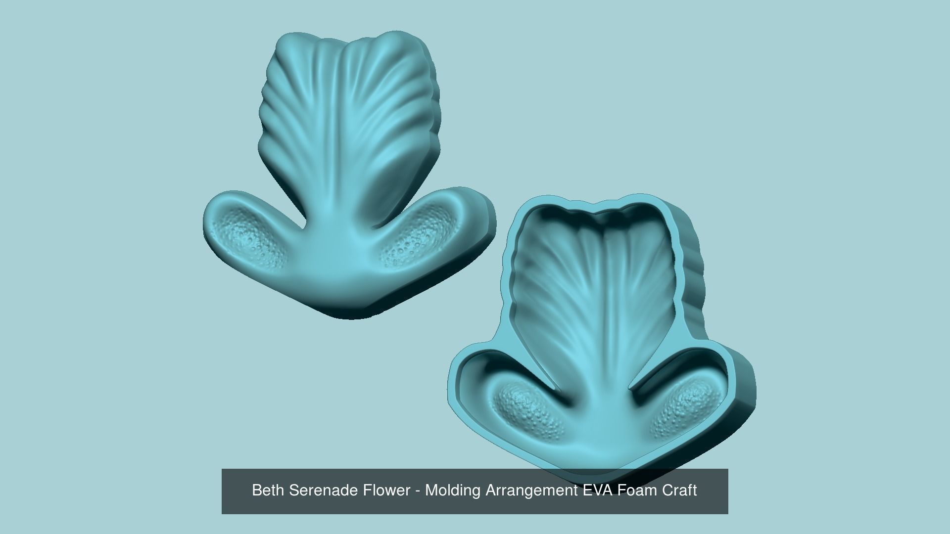 83 EVA Moldings - Molding Arrangement EVA Foam Craft 3D Model Collection_44