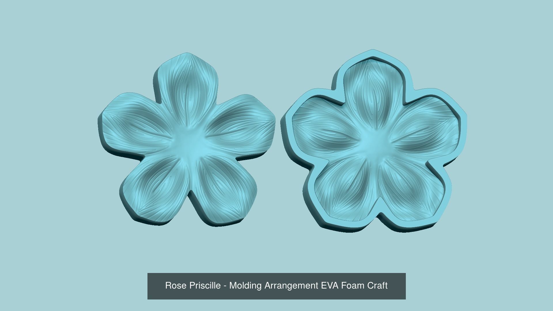 83 EVA Moldings - Molding Arrangement EVA Foam Craft 3D Model Collection_17