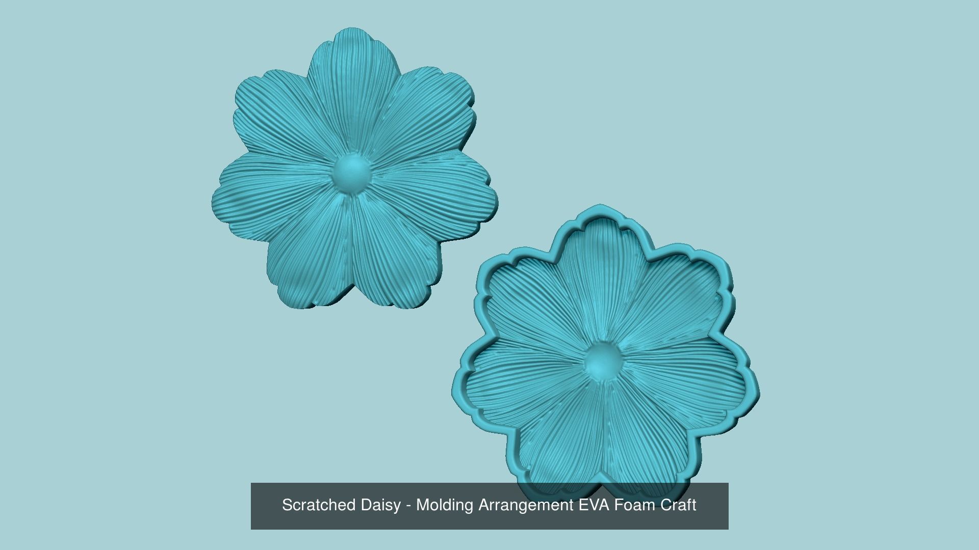 83 EVA Moldings - Molding Arrangement EVA Foam Craft 3D Model Collection_63