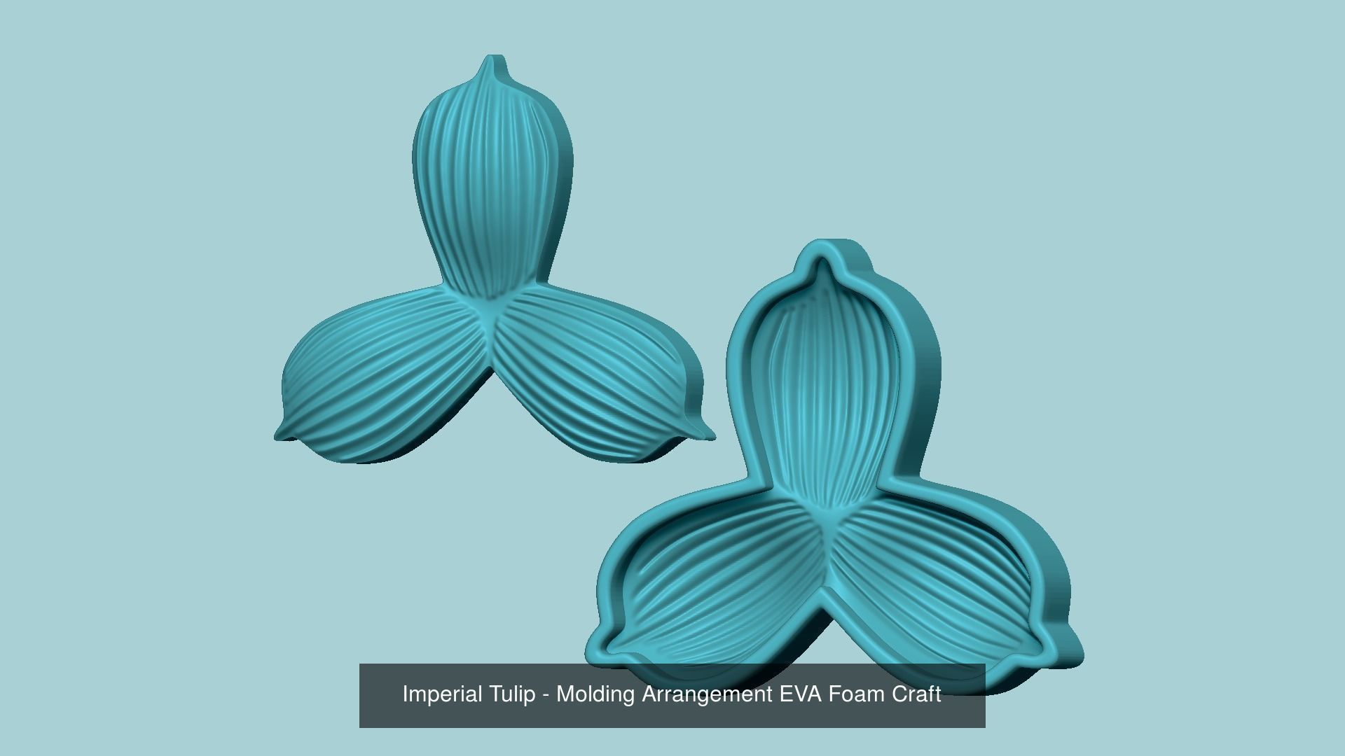 83 EVA Moldings - Molding Arrangement EVA Foam Craft 3D Model Collection_54