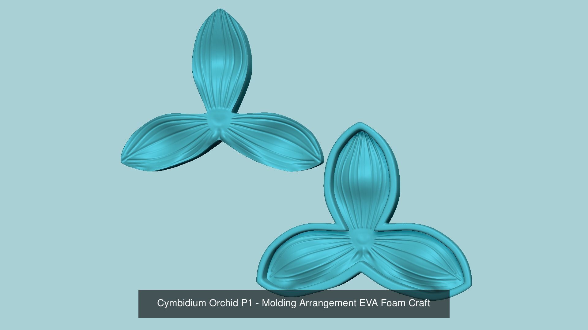 83 EVA Moldings - Molding Arrangement EVA Foam Craft 3D Model Collection_69