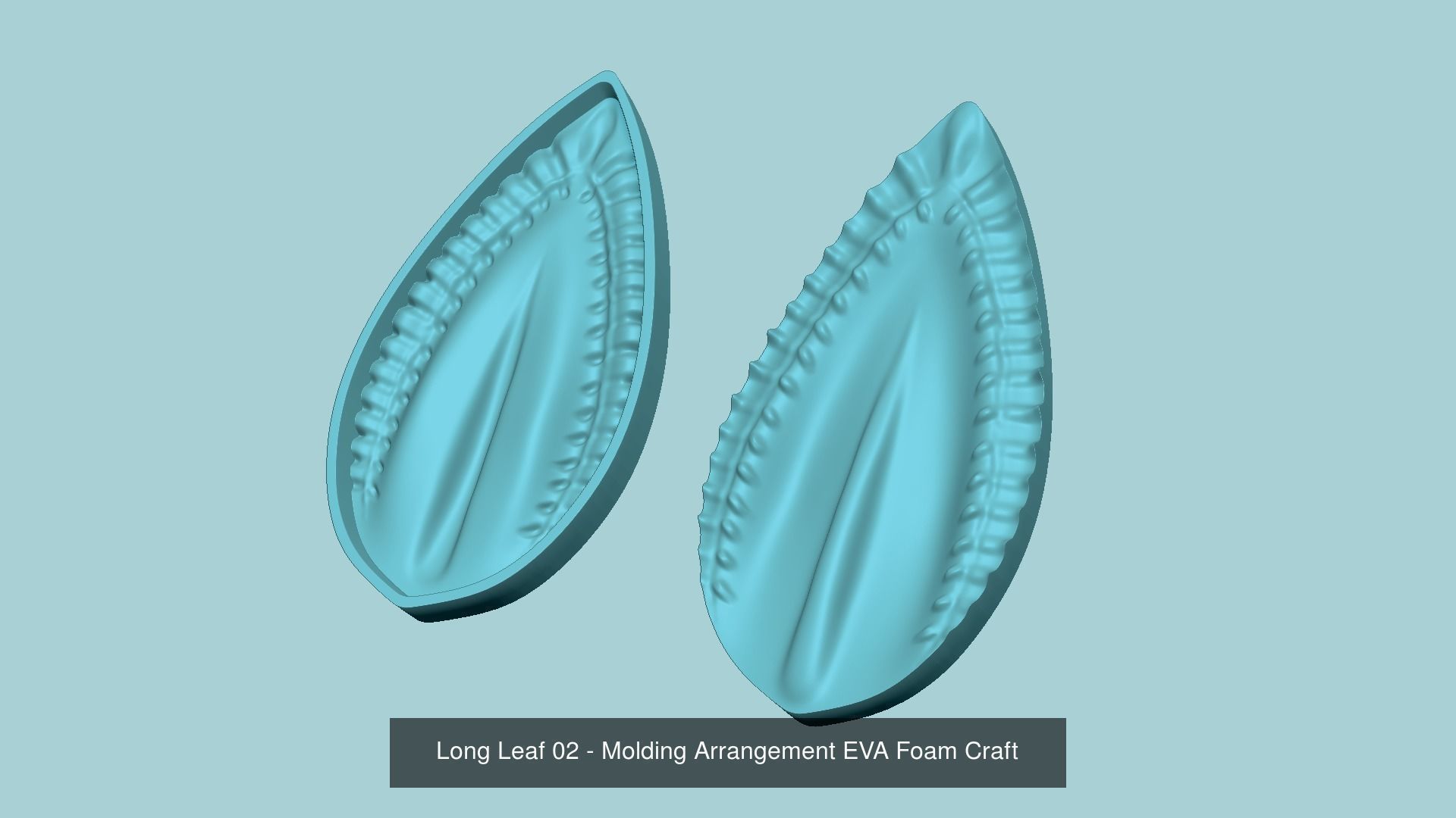 83 EVA Moldings - Molding Arrangement EVA Foam Craft 3D Model Collection_12