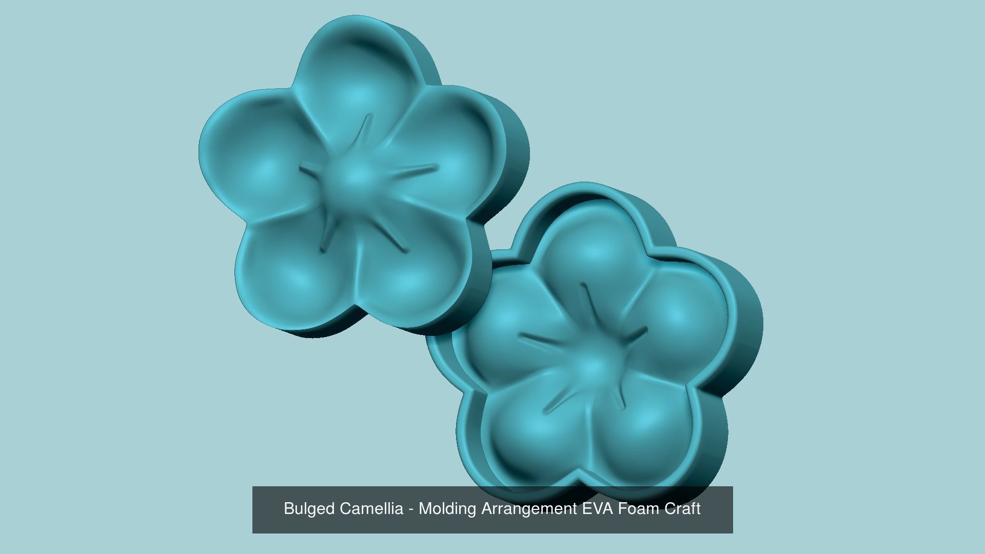 83 EVA Moldings - Molding Arrangement EVA Foam Craft 3D Model Collection_49