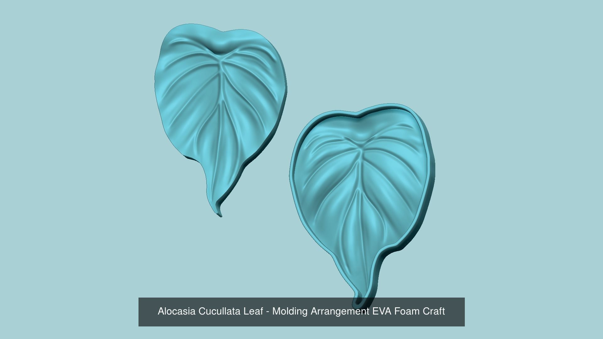 83 EVA Moldings - Molding Arrangement EVA Foam Craft 3D Model Collection_51