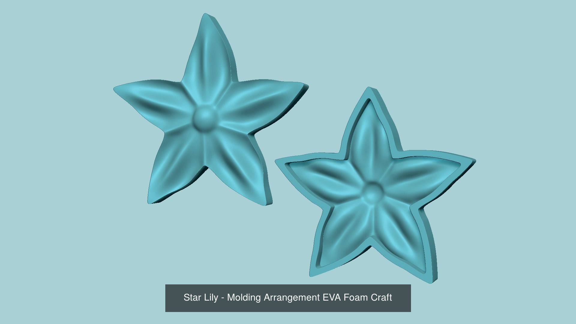 83 EVA Moldings - Molding Arrangement EVA Foam Craft 3D Model Collection_28