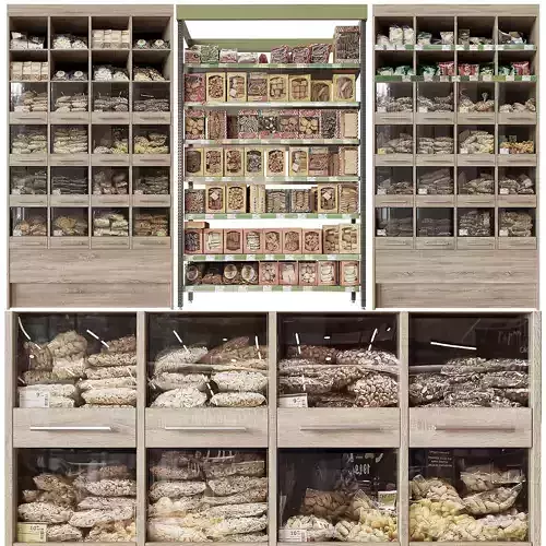 Nuts shelves