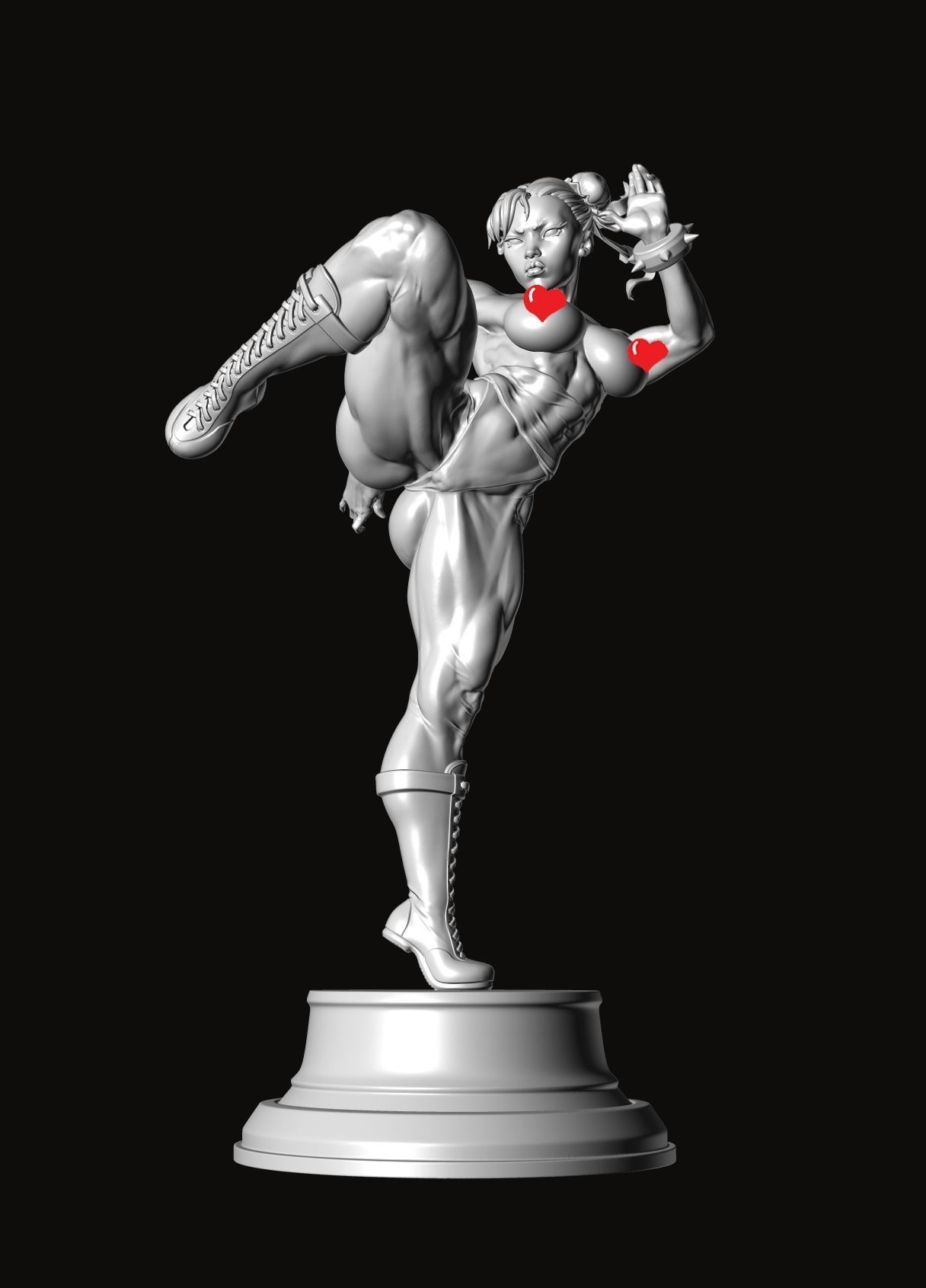 Chun Li with NSFW 3D print model_11