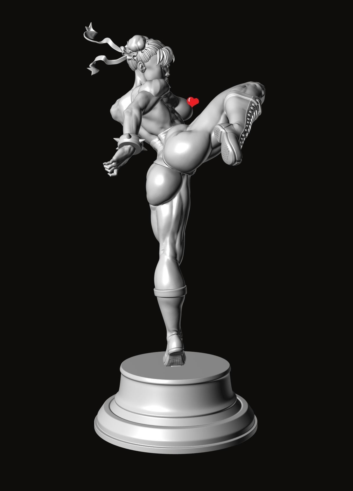 Chun Li with NSFW 3D print model_12