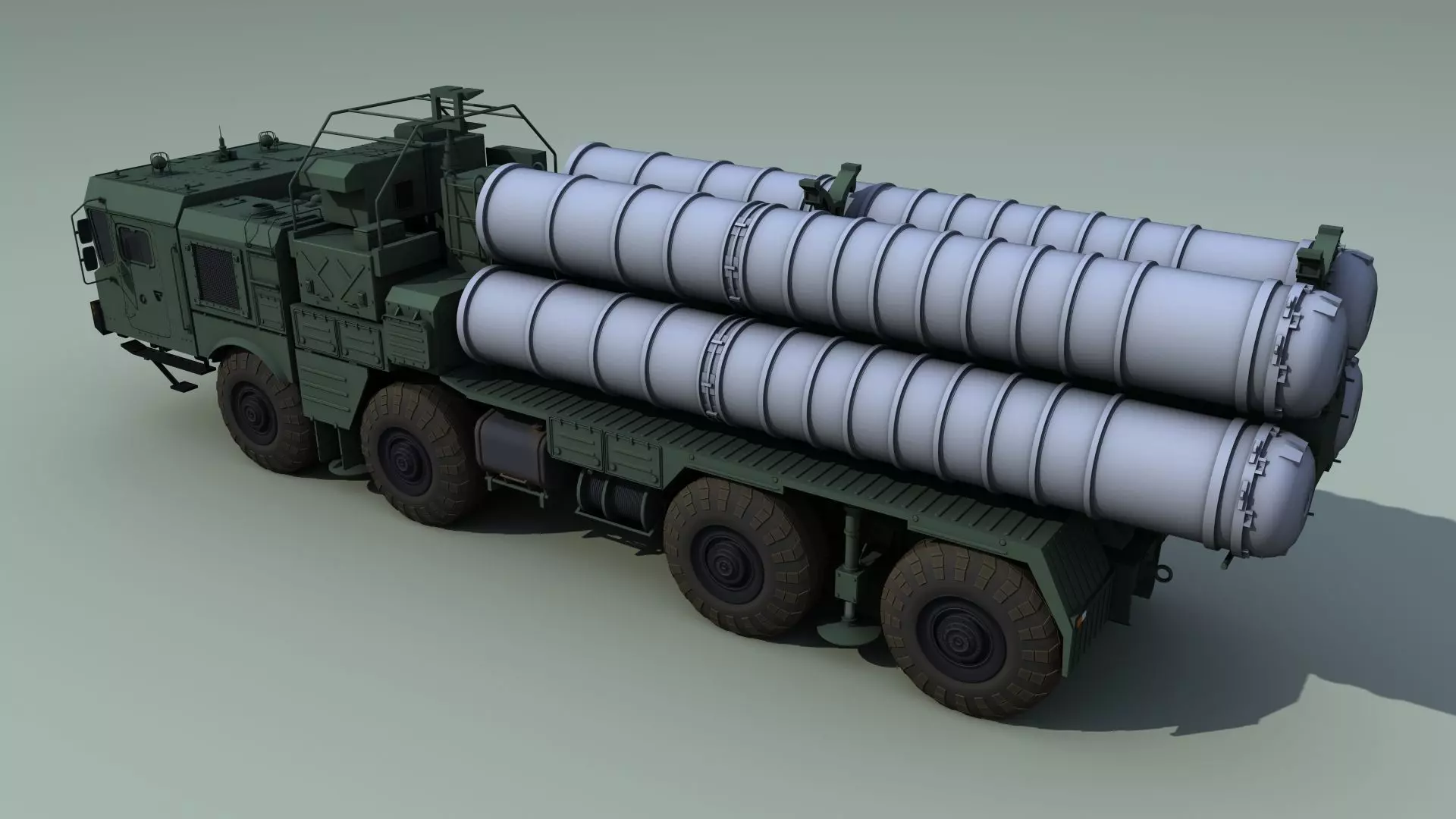 40N6 AS400 rocket launcher Free 3D model