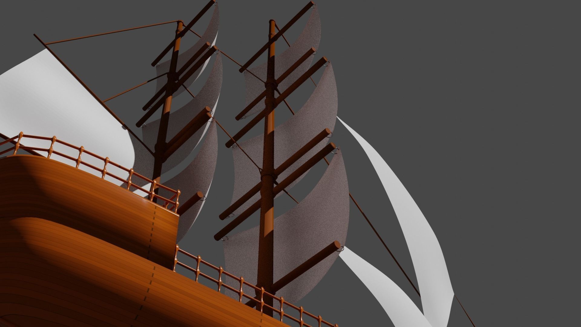 sail ship 3D model_3