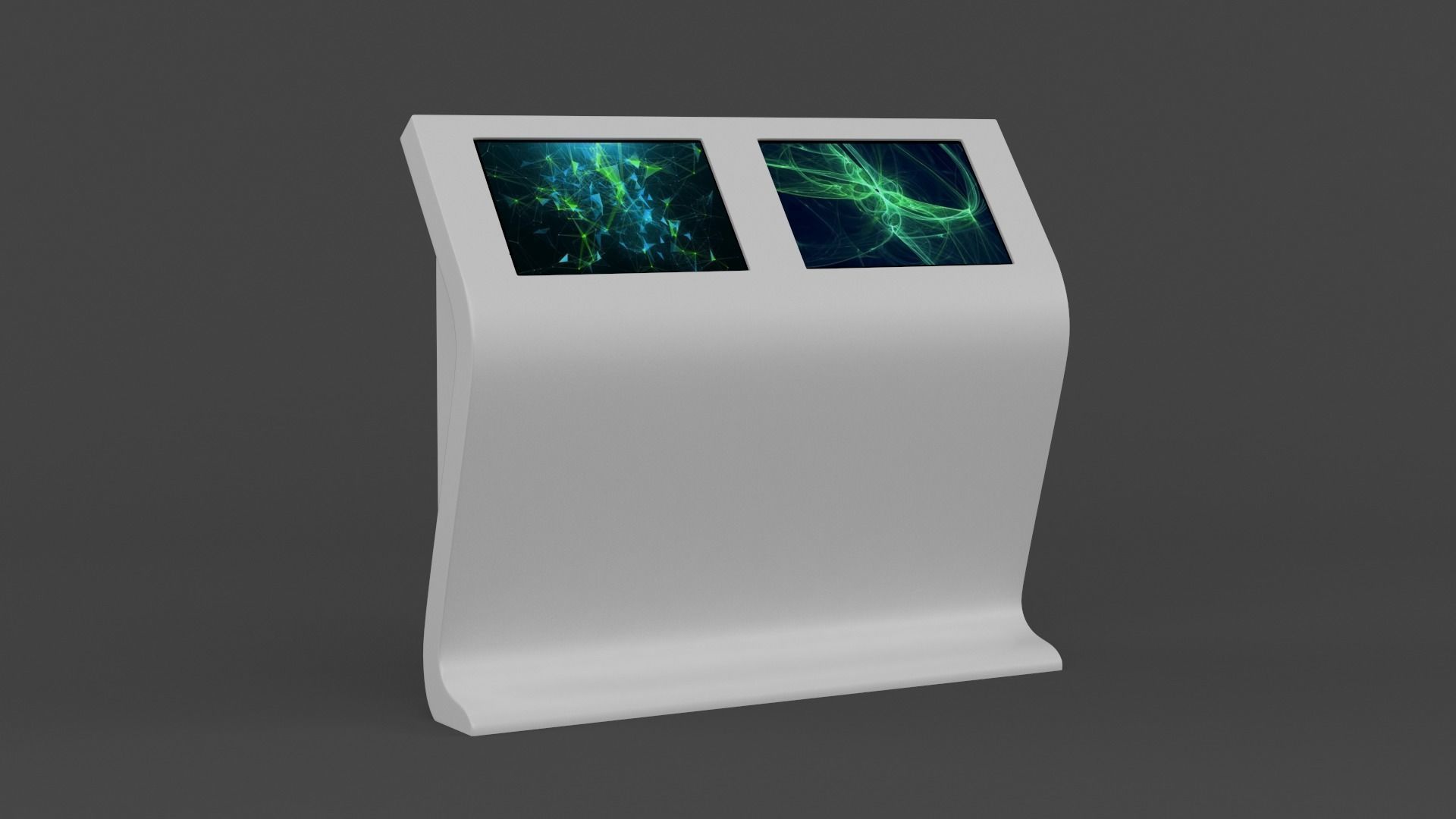 Information Kiosk 3D model_5