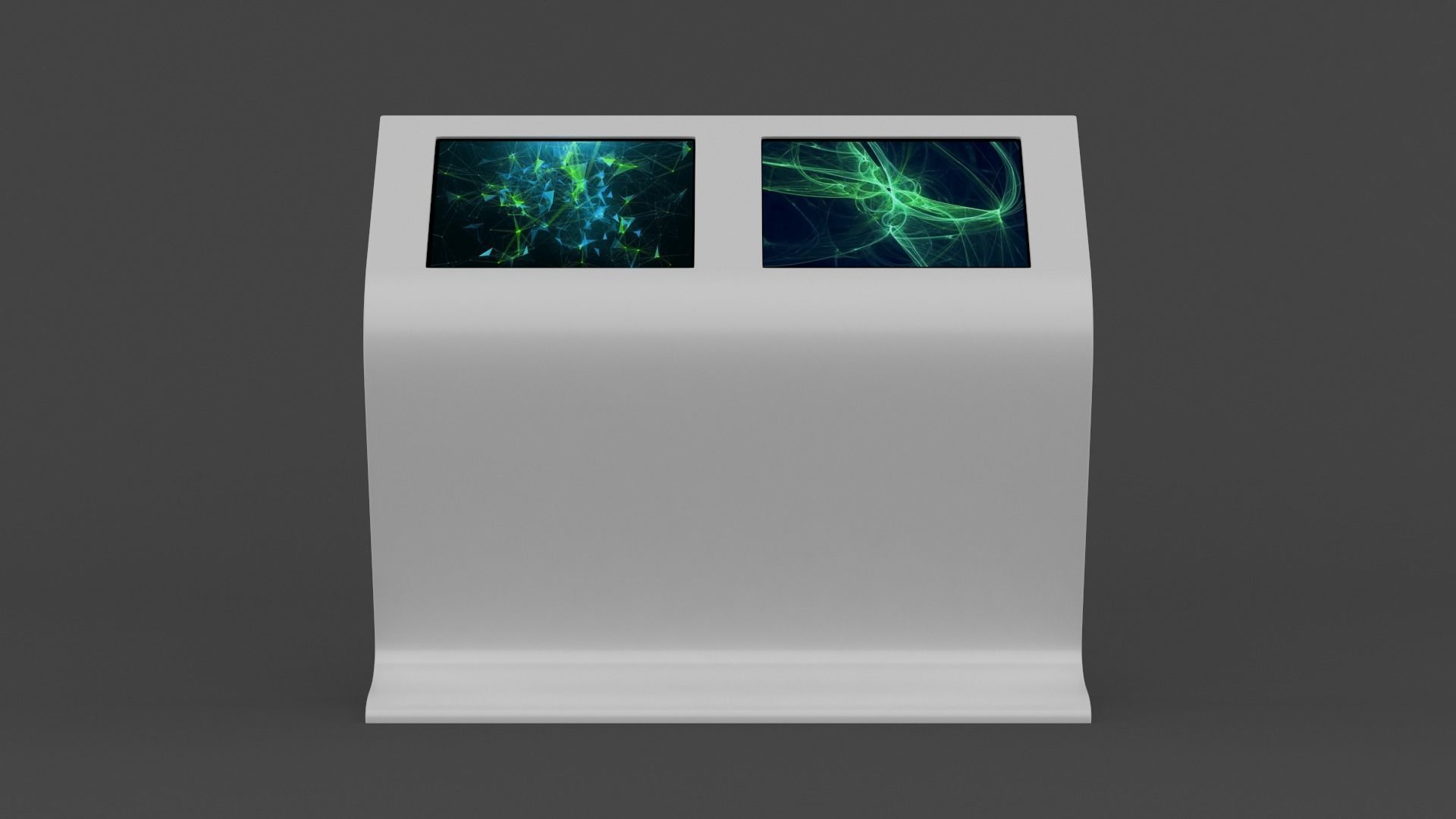 Information Kiosk 3D model_1