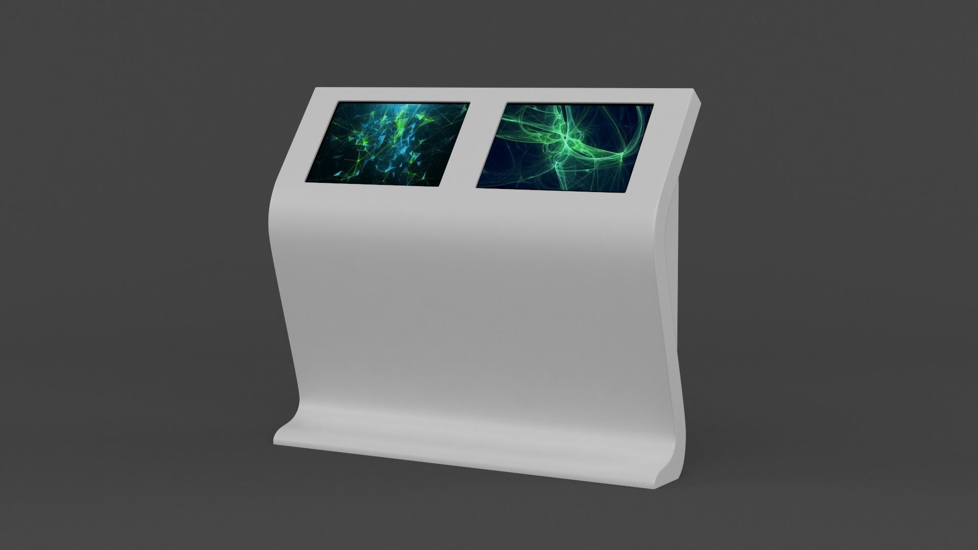 Information Kiosk 3D model_2