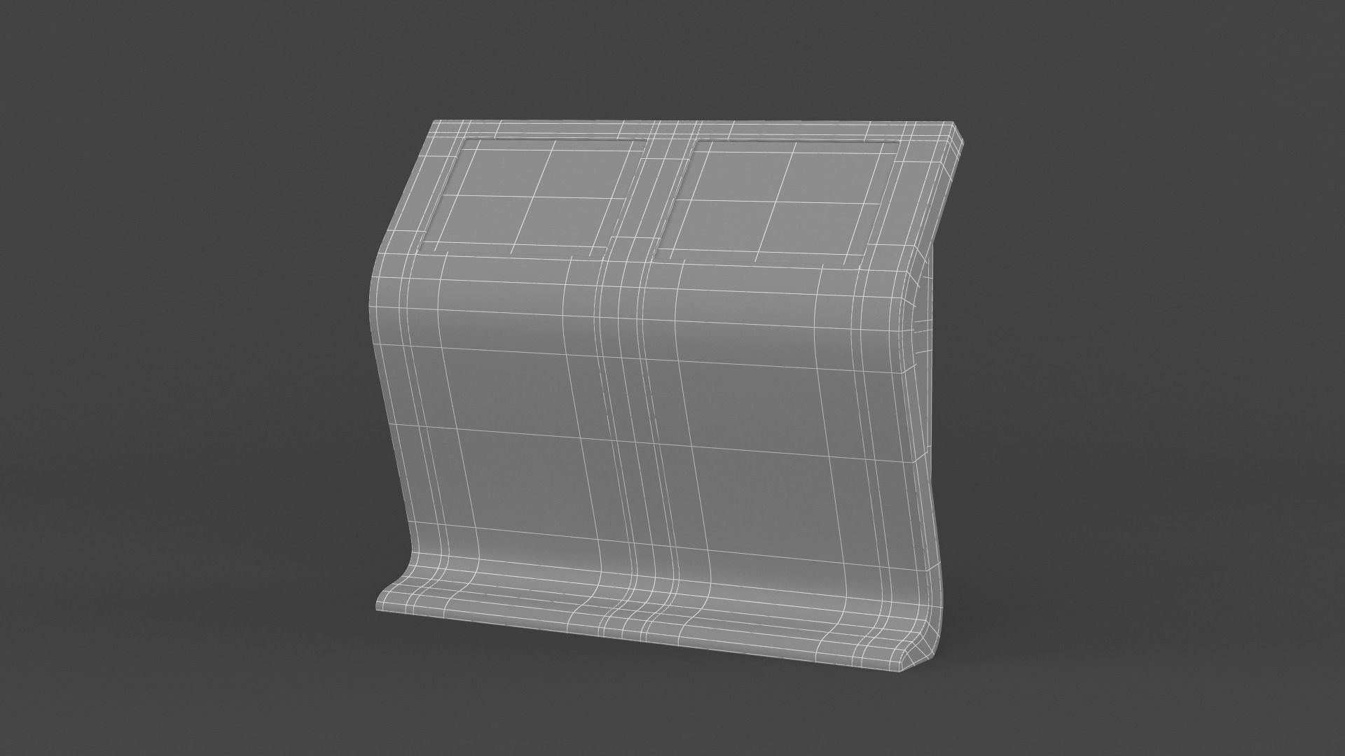 Information Kiosk 3D model_8